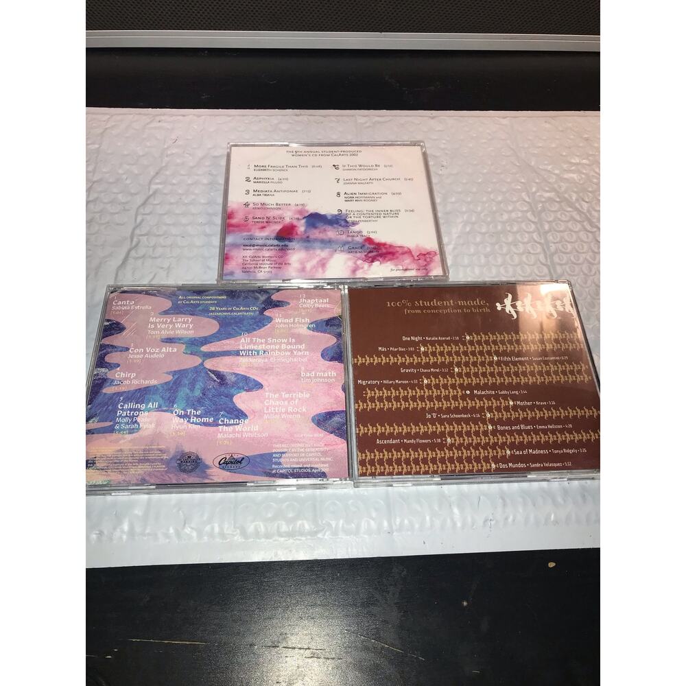 California Institute of the Arts Lot of 3 CDs